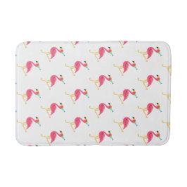 Tapete De Banheiro Flamingo Bathroom Mat