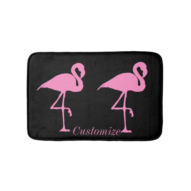 Tapete De Banheiro Flamingo Thunder_Cove rosa (frente)