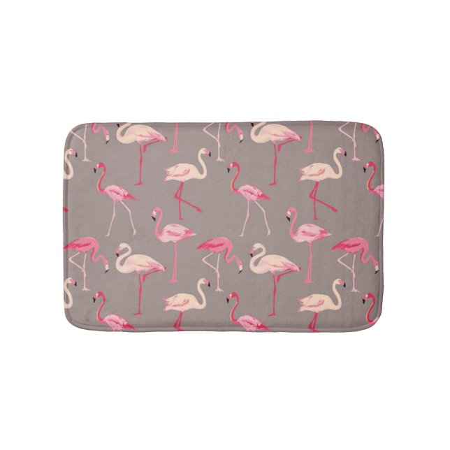 Tapete De Banheiro Flamingos retros (frente)