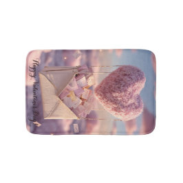 Tapete De Banheiro Floating Heart of Love Letters Design Postcard