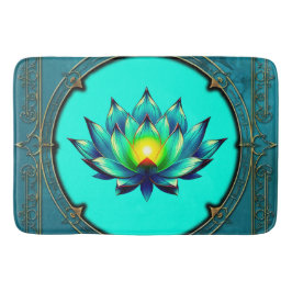 Tapete De Banheiro Flor de Elegância, Lotus Místico.