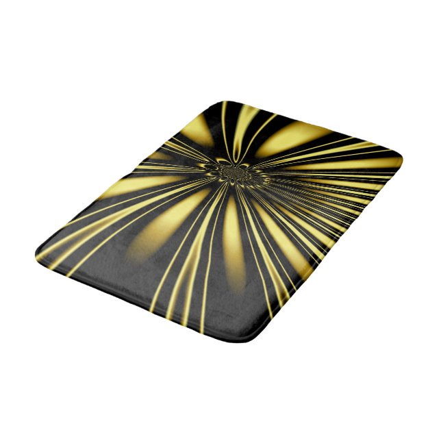 Tapete De Banheiro Flor do ouro (Angulado)