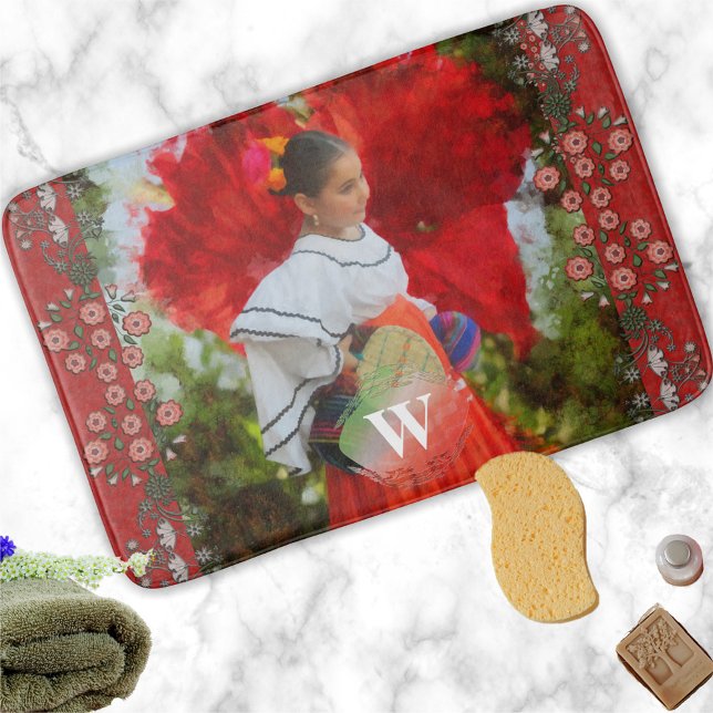 Tapete De Banheiro Flor Fiesta 2555 (Criador carregado)