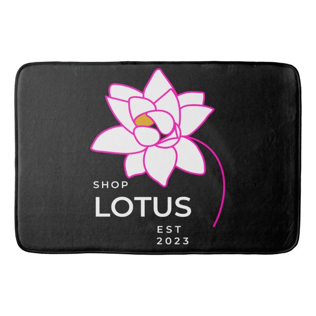 Tapete De Banheiro Flor LOTUS (Frente)