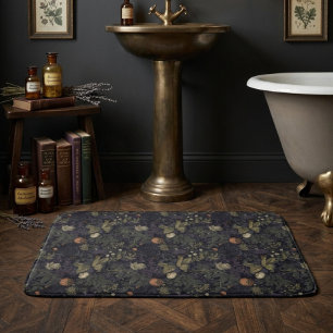 Tapete De Banheiro Florais Vintage Sombrios de William Morris
