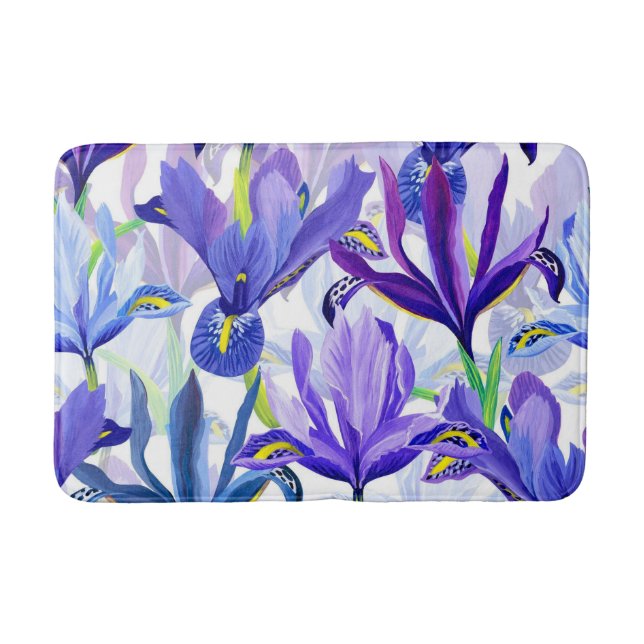 Tapete De Banheiro Floral estético (Frente)