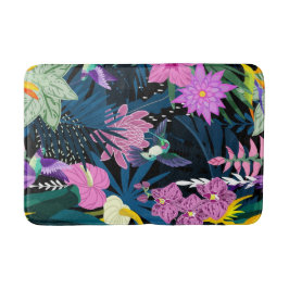 Tapete De Banheiro Floral estético