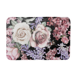 Tapete De Banheiro Floral estético
