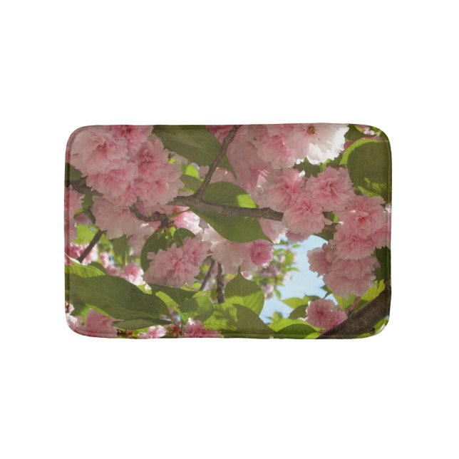 Tapete De Banheiro Floral Primavera da Árvore III da Cherry com duas  (frente)