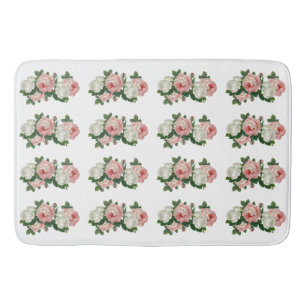 Tapete De Banheiro Floral Romance