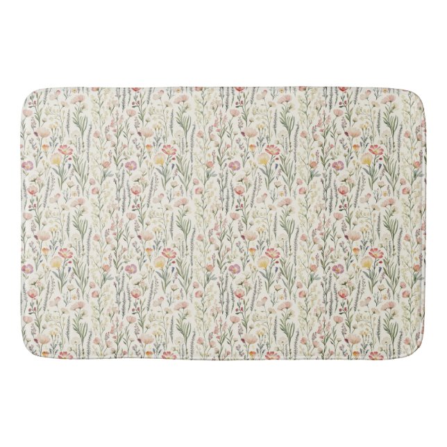 Tapete De Banheiro Floral Springtime (Frente)