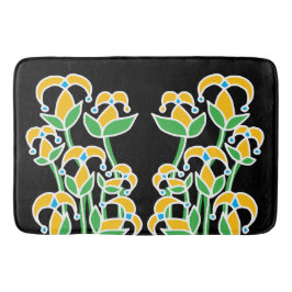 Tapete De Banheiro Flores de primavera Whimsical 41