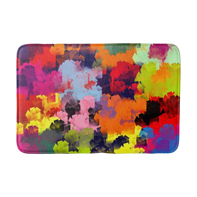 TAPETE DE BANHEIRO FLORES DE VERÃO (Frente)