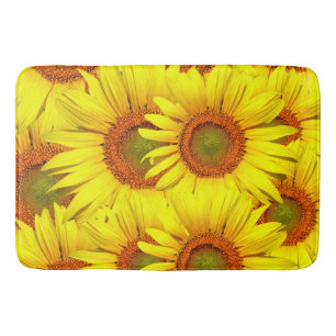 Tapete De Banheiro Flores do sol