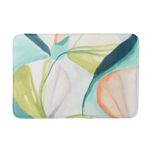 Tapete De Banheiro Flores do ventilador IV