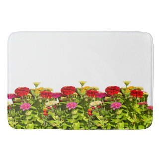 Tapete De Banheiro Flores Erguidas
