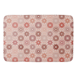 Tapete De Banheiro Flores Ogee Boho