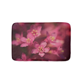 Tapete De Banheiro Flores Rosa Bonitas