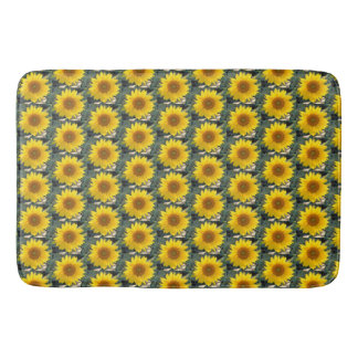 Tapete De Banheiro Flores Sunshine