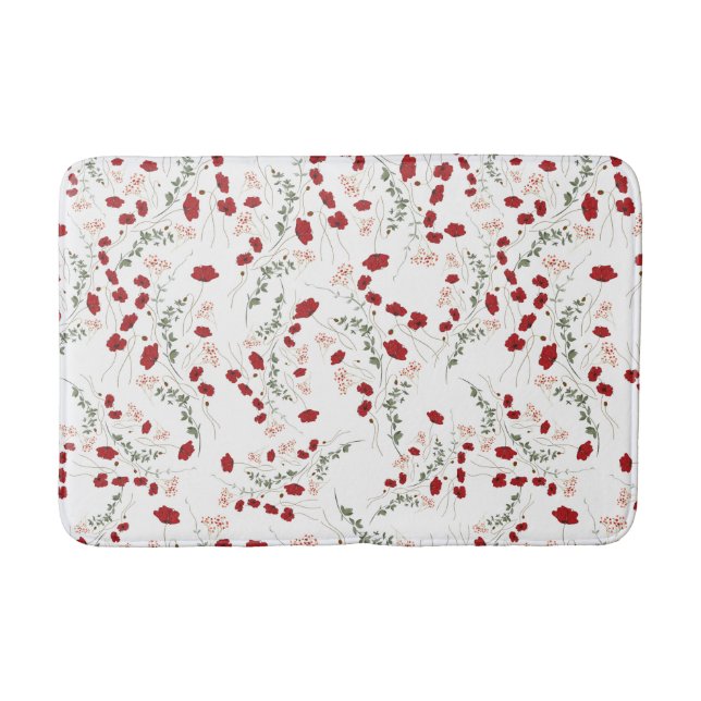 Tapete De Banheiro Flowers Bath Mats (Frente)