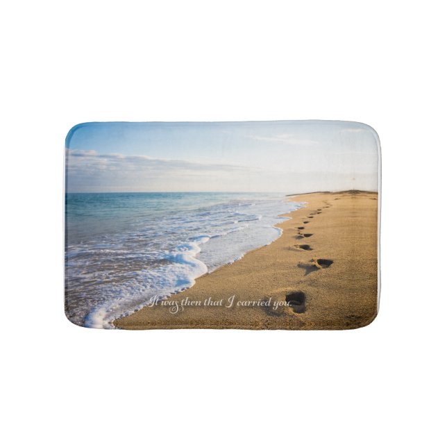 Tapete De Banheiro Foi então que eu te carreguei. (frente)