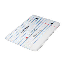 Tapete De Banheiro Folha de Papel Vinculada Funny Personalizada