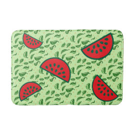 Tapete De Banheiro Folha e Melancias