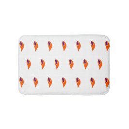 Tapete De Banheiro Folhas do chão Bath Mat