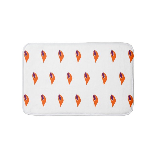 Tapete De Banheiro Folhas do chão Bath Mat (frente)