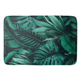 Tapete De Banheiro Folhas tropicais