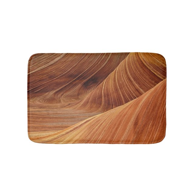 Tapete De Banheiro Formações de Sandstone Rock (frente)