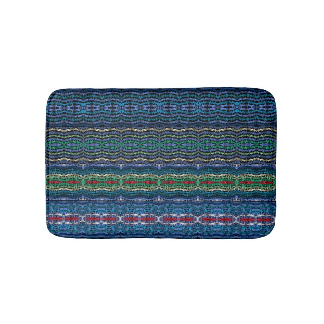 Tapete De Banheiro Formas Alternativas Translúcidas de Harmonia em Qu (frente)