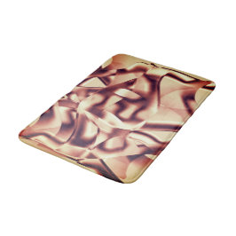 Tapete De Banheiro Formas curvas de vermelho acastanhado ou burgundy,