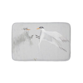 Tapete De Banheiro Foster's Tern em voo