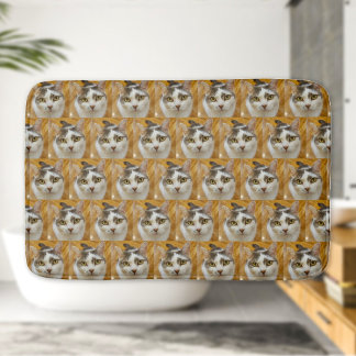 Tapete De Banheiro Foto personalizada de Pet ou Família