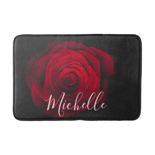 Tapete De Banheiro Fotografia personalizada da colheita da rosa verme