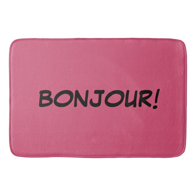 Tapete De Banheiro Francês (Frente)