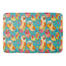 Frangos de Abstrato de Cartoon Whimsso Engraçados