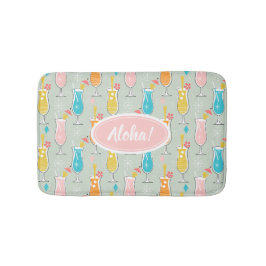 Tapete De Banheiro Fruity Tiki Beverages