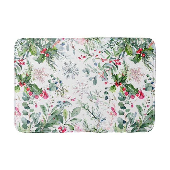 Tapete De Banheiro fruta de inverno fresca (Frente)