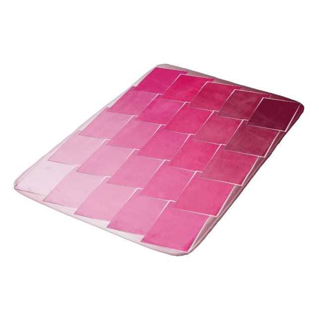 Tapete De Banheiro fúcsia 11 (Angulado)