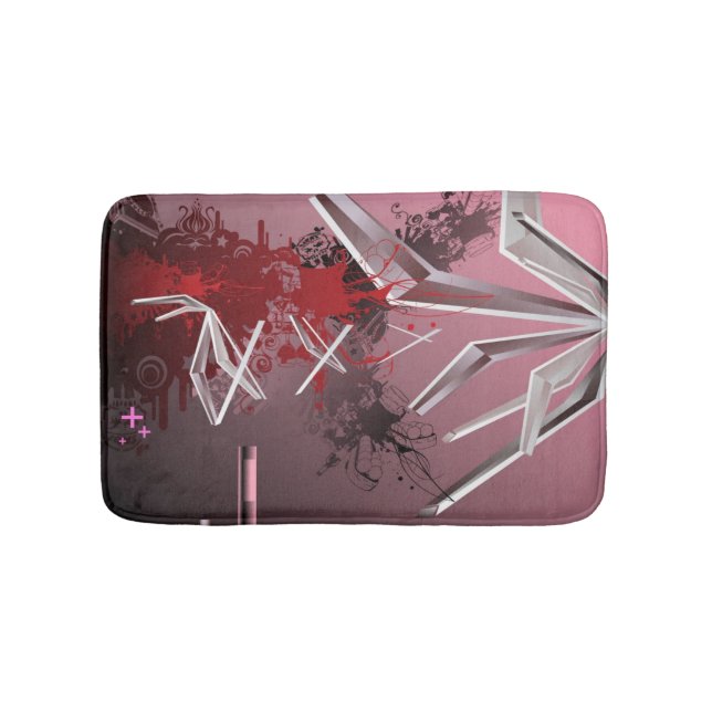 Tapete De Banheiro Fundos do design (frente)