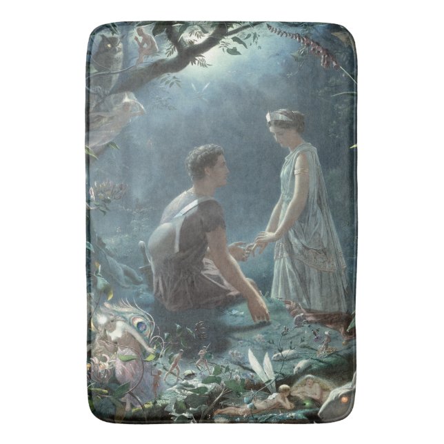 Tapete De Banheiro Furries: Shakespeare é um sonho de uma noite de ve (Frente Vertical)