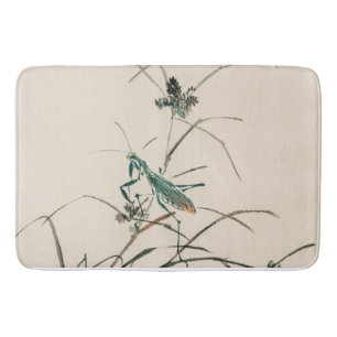 Tapete De Banheiro Gafanhoto por Kōno Bairei Bath Mat