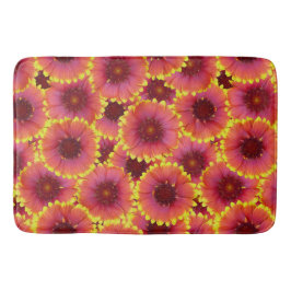 Tapete De Banheiro Gaillardia - Padrão Sem Costura