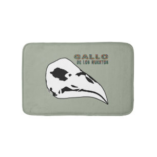 Tapete De Banheiro Galo de Los Muertos