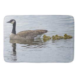 Tapete De Banheiro Ganso Canadiano E Goslings