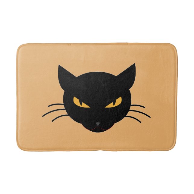 Tapete De Banheiro Gatinho mau (Frente)