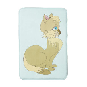Tapete De Banheiro Gato doce