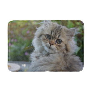 Tapete De Banheiro Gato peludo